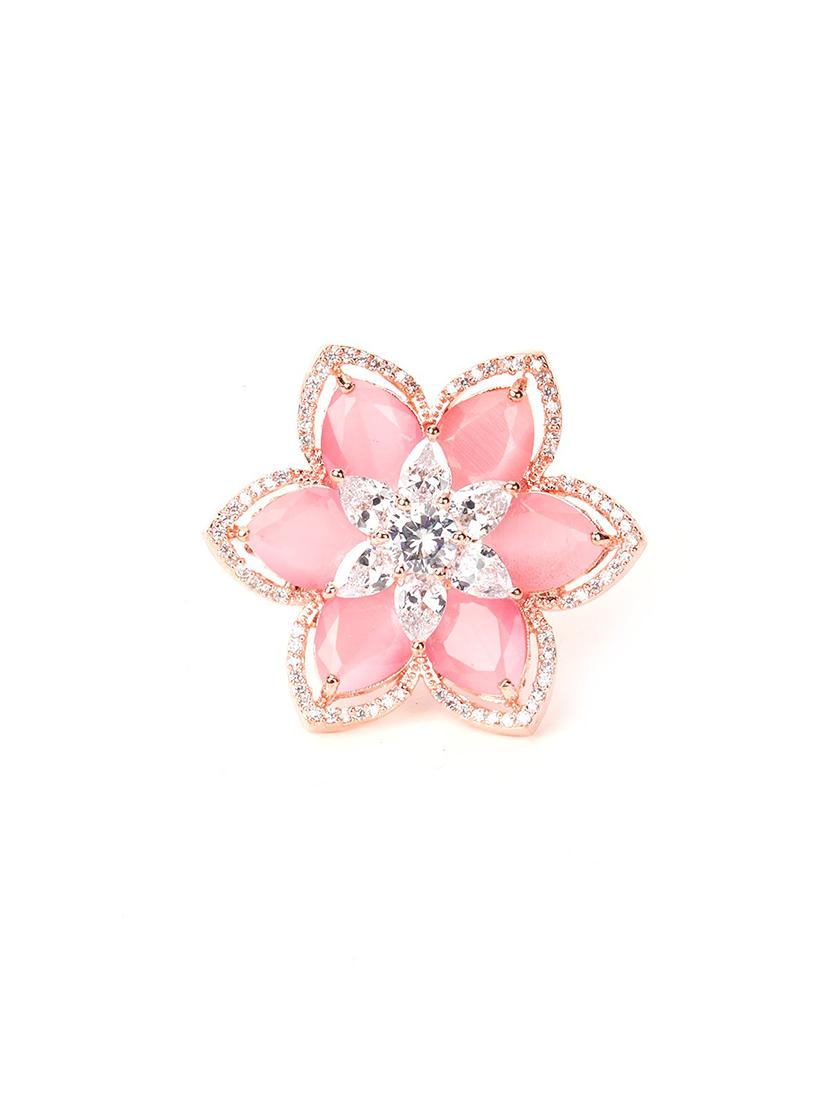 gold metal finger ring - 17756091 - Zoom Image - 1