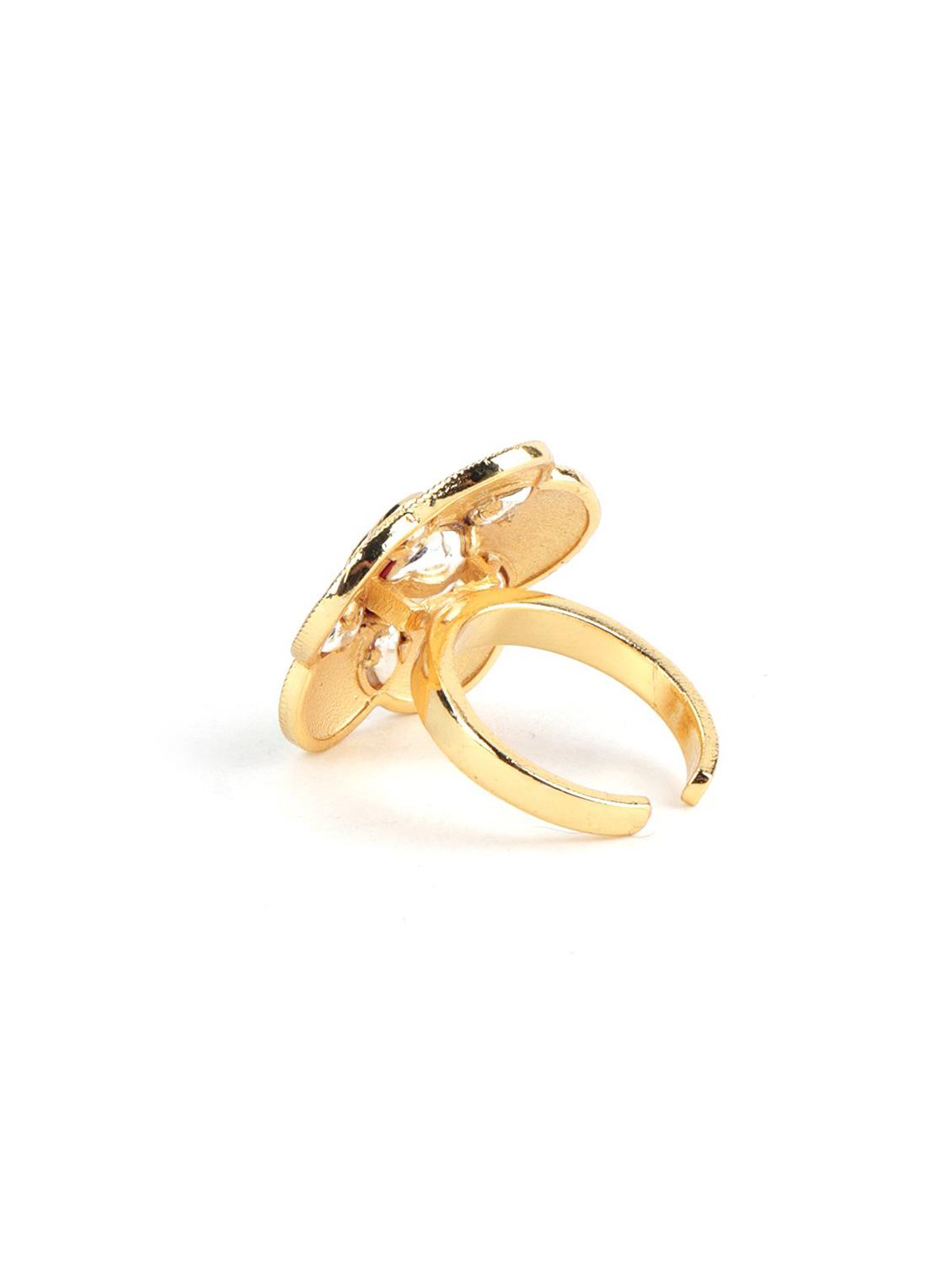 green metal finger ring - 17757395 - Zoom Image - 4
