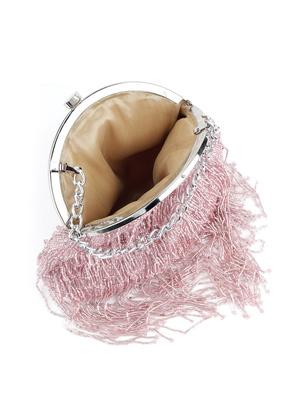pink embellished clutch - 17757397 - Standard Image - 3
