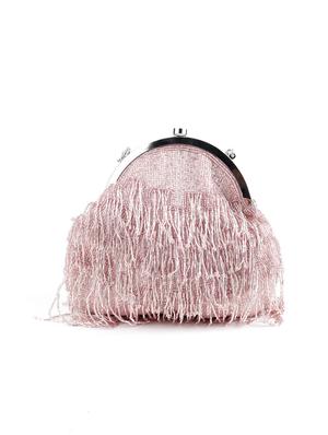 pink embellished clutch - 17757397 - Standard Image - 4