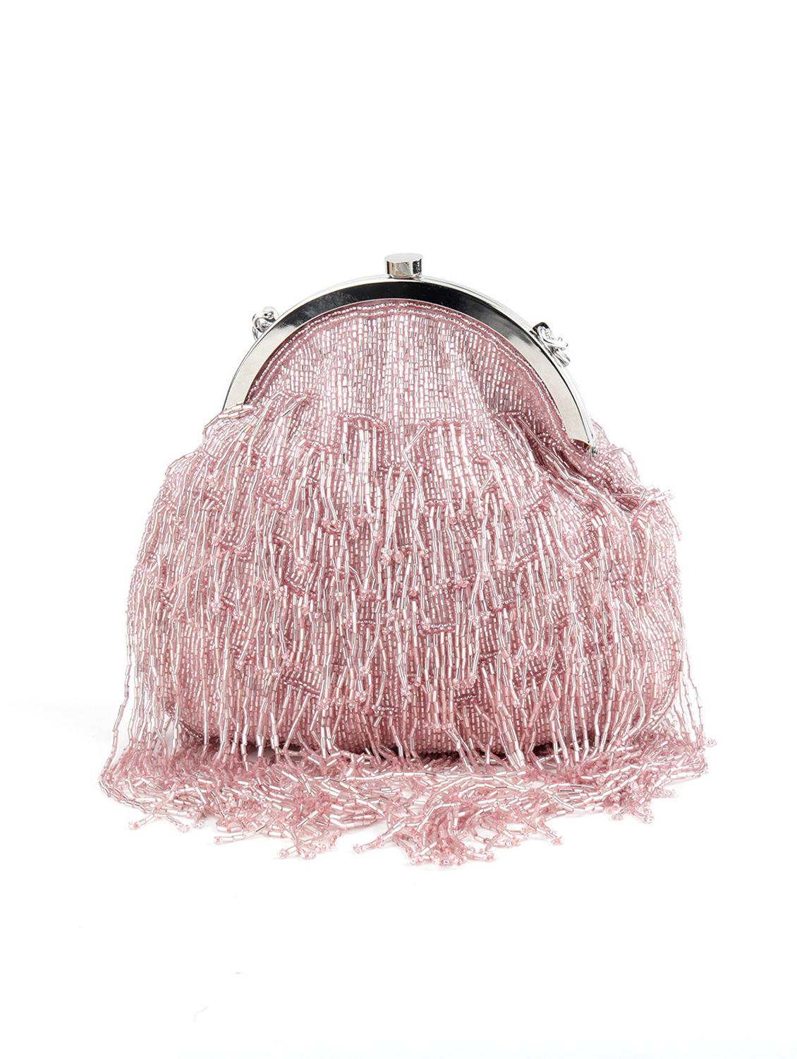 pink embellished clutch - 17757397 - Zoom Image - 1