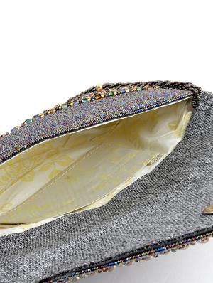 blue embellished clutch - 17757399 - Standard Image - 3