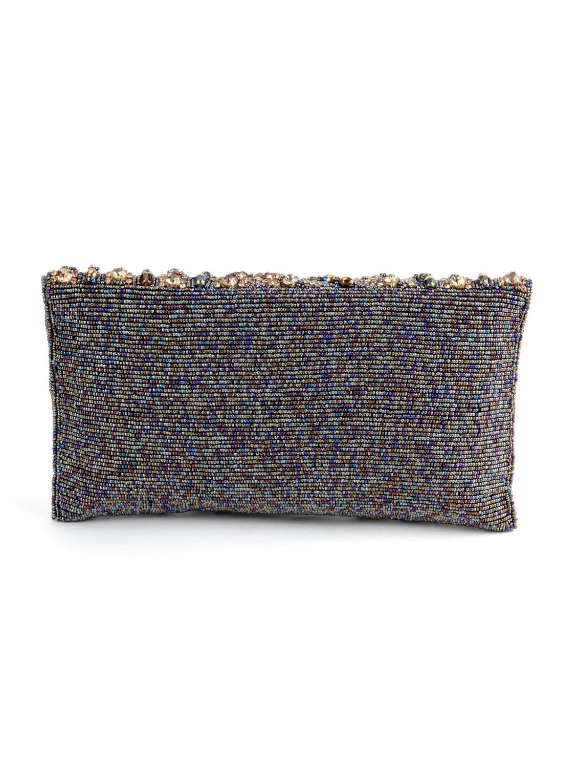 blue embellished clutch - 17757399 - Zoom Image - 2