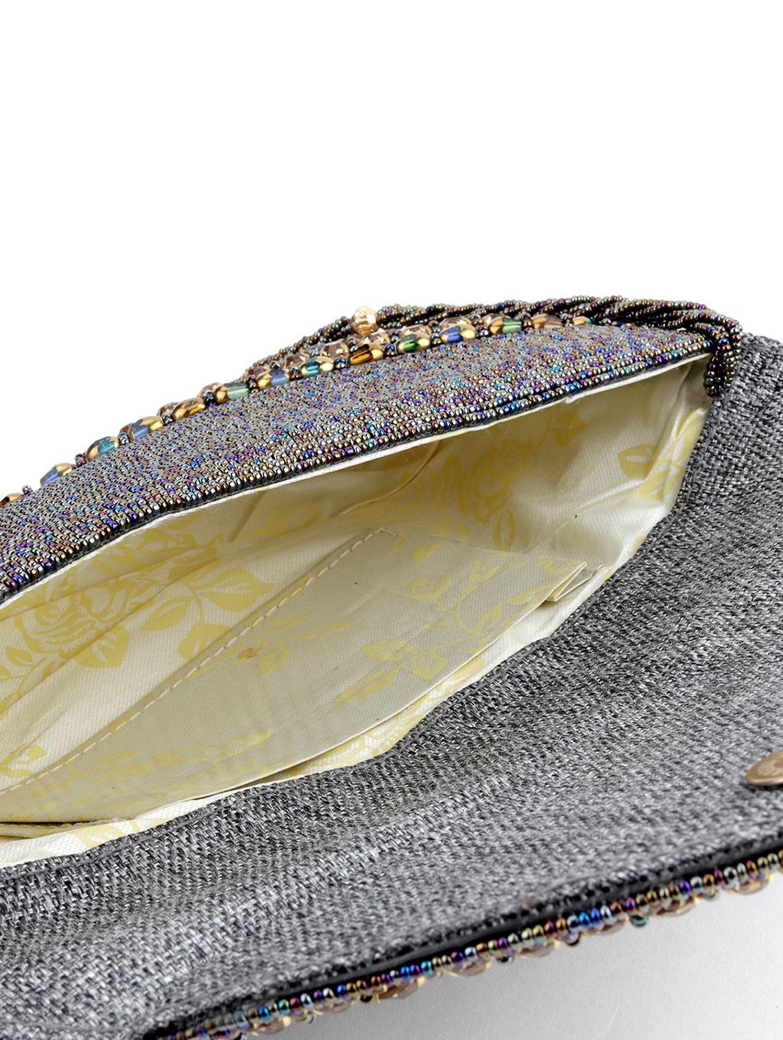 blue embellished clutch - 17757399 - Zoom Image - 3