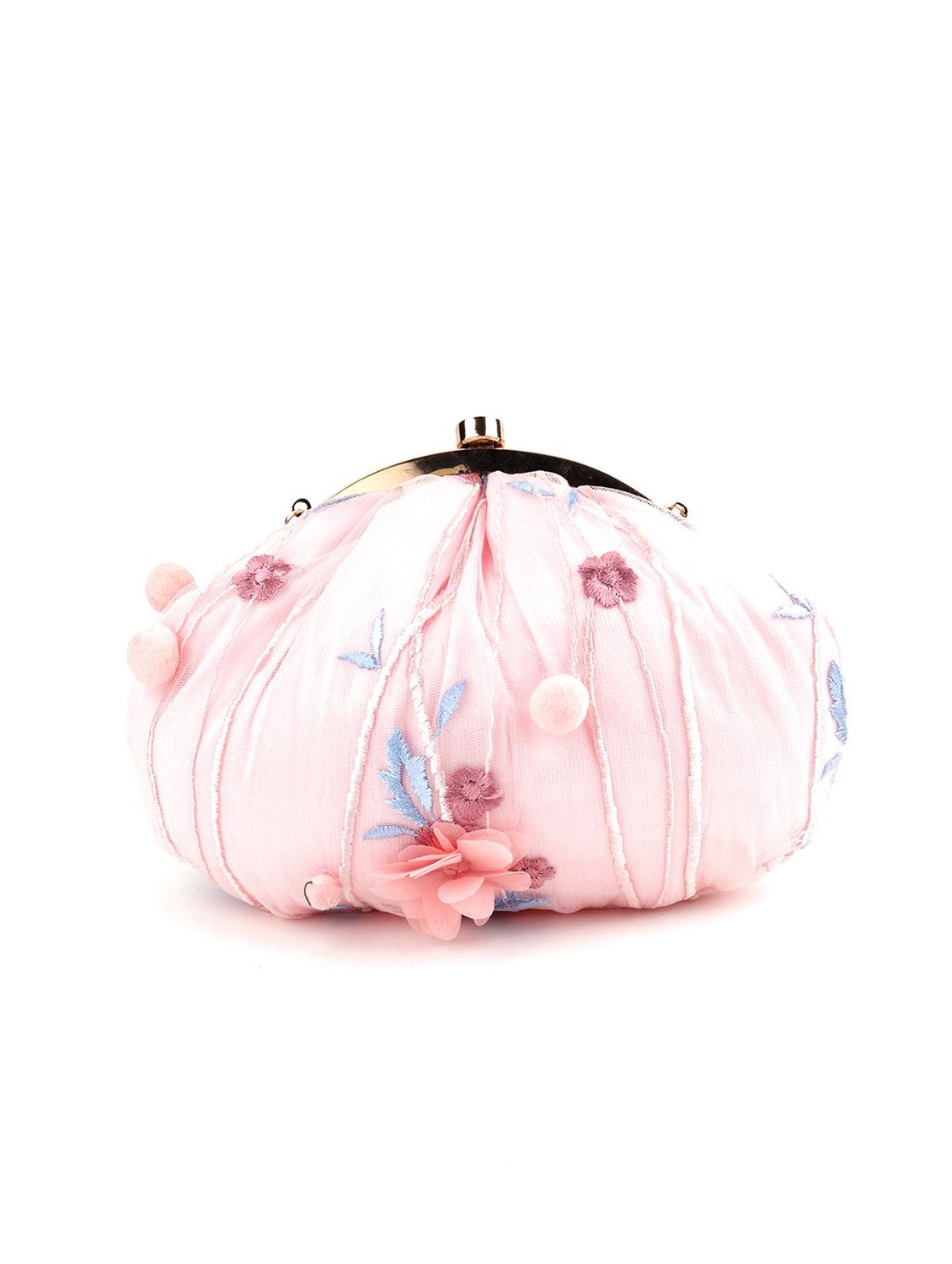 pink embellished clutch - 17757405 - Zoom Image - 2