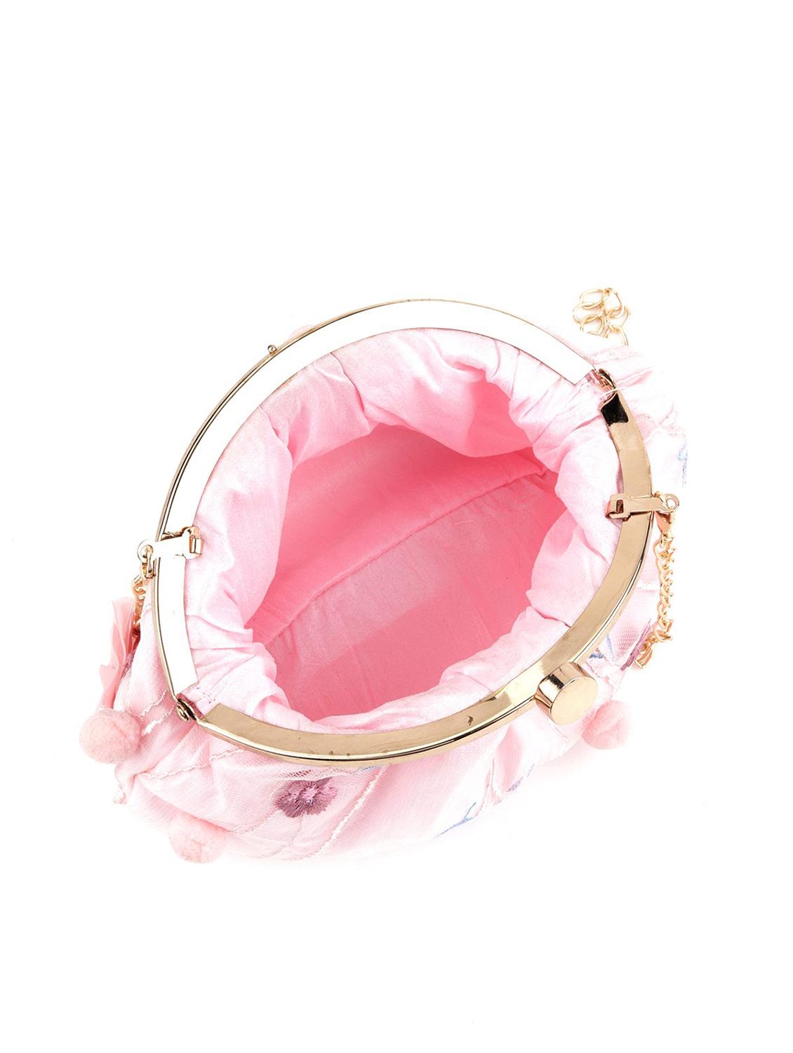 pink embellished clutch - 17757405 - Zoom Image - 3