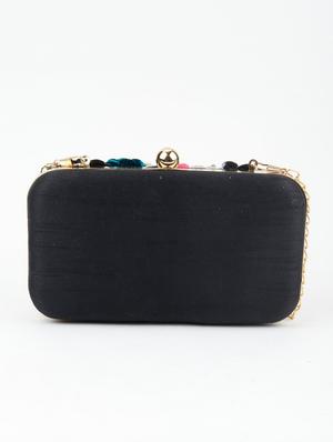 multi colored polyester regular clutch - 17757415 - Standard Image - 2