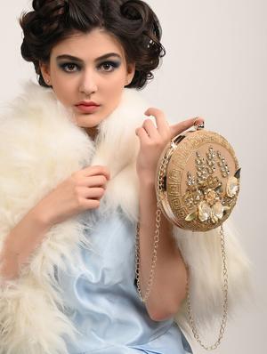 brown metal regular sling bag - 17757444 - Standard Image - 5