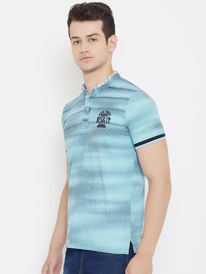 blue printed t-shirt - 17757577 - Zoom Image - 2
