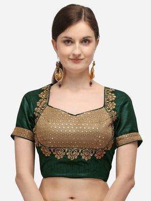 embroidered flared lehenga - 17757709 - Standard Image - 4