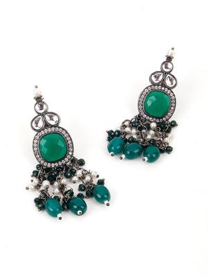 green metal choker necklace - 17758145 - Standard Image - 2