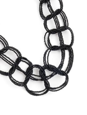 black brass long necklace - 17758174 - Standard Image - 3