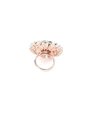 green metal finger ring - 17758178 - Standard Image - 4