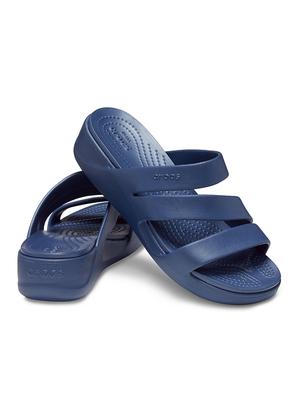 crocs monterey blue wedge - 17758459 - Standard Image - 4