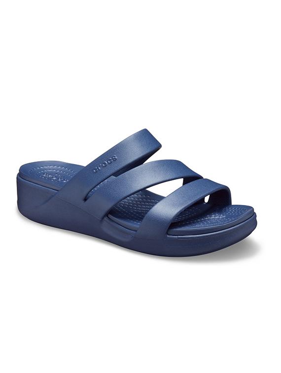 crocs monterey blue wedge - 17758459 - Zoom Image - 1