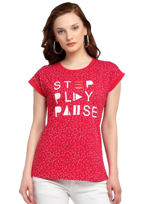round neck graphic tee - 17758545 - Standard Image - 1