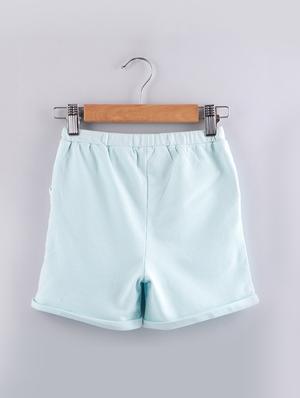 blue solid shorts - 17758651 - Standard Image - 2