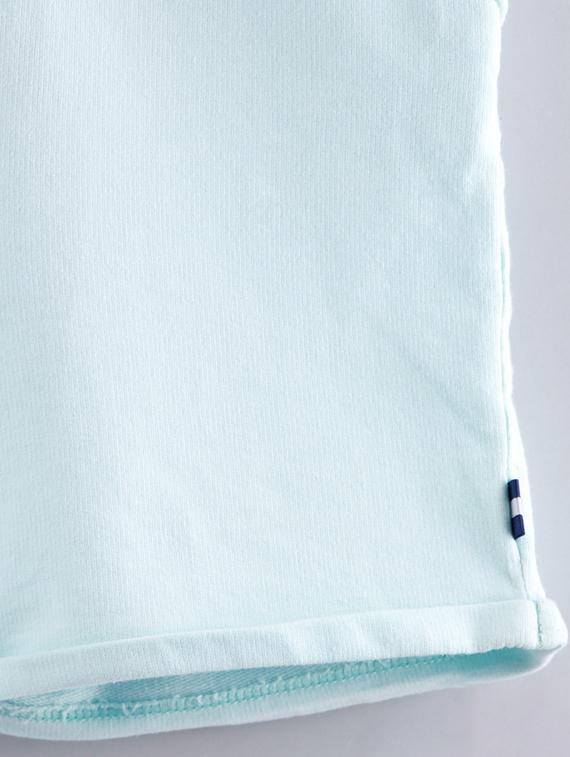blue solid shorts - 17758651 - Zoom Image - 3