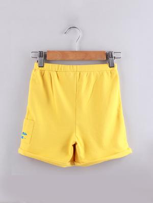 yellow solid shorts - 17758652 - Standard Image - 2