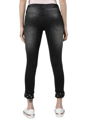 mid rise stone washed denim jean - 17758801 - Standard Image - 3