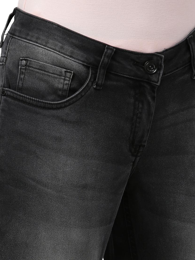 mid rise stone washed denim jean - 17758801 - Zoom Image - 5