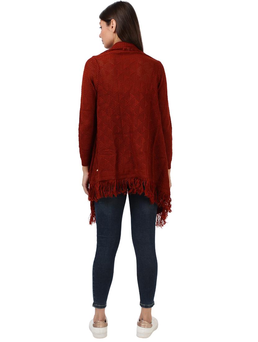 red solid regular shrug - 17758983 - Zoom Image - 4