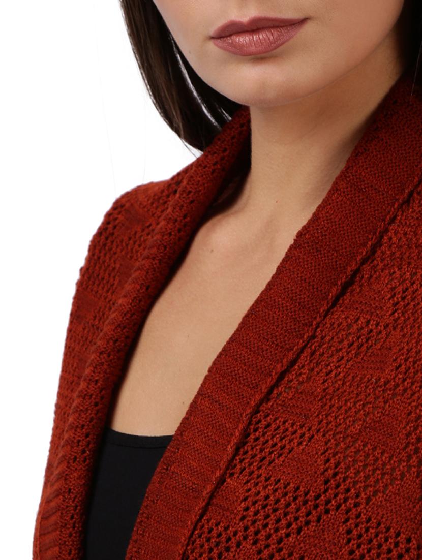 red solid regular shrug - 17758983 - Zoom Image - 5