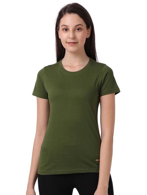 round neck solid tee - 17759092 - Standard Image - 1