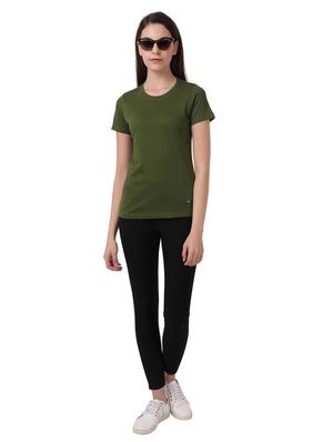 round neck solid tee - 17759092 - Standard Image - 4