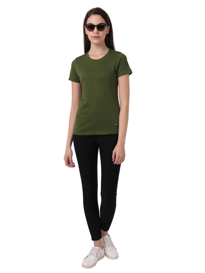 round neck solid tee - 17759092 - Zoom Image - 4