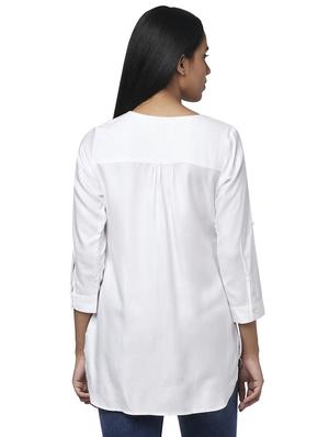 concealed placket solid top - 17759458 - Standard Image - 3