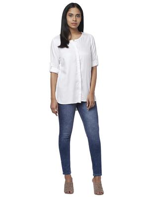 concealed placket solid top - 17759458 - Standard Image - 4