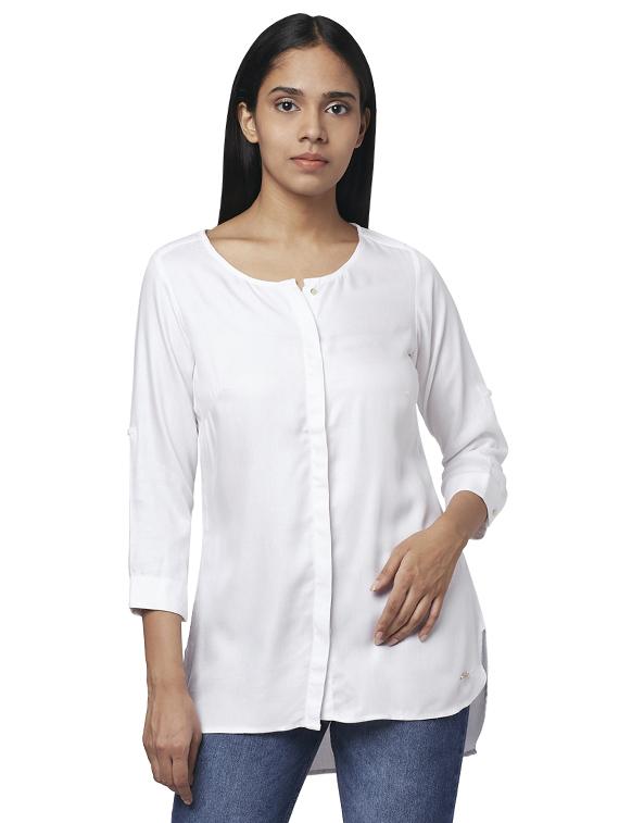 concealed placket solid top - 17759458 - Zoom Image - 1