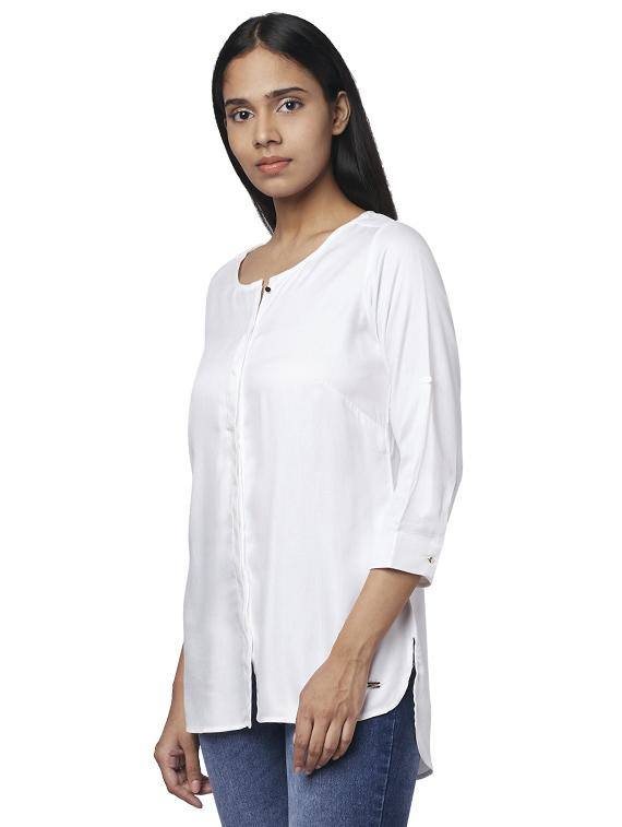 concealed placket solid top - 17759458 - Zoom Image - 2