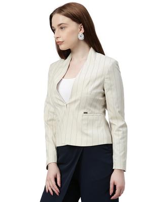 slip pocket striped blazer - 17759579 - Standard Image - 2