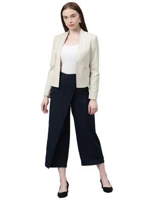 slip pocket striped blazer - 17759579 - Standard Image - 4