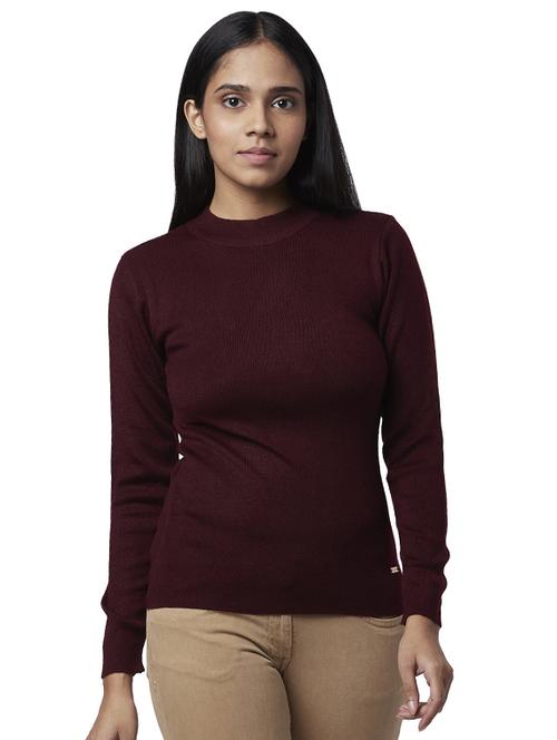 crew neck solid pullover - 17759656 - Very Small Image - 1