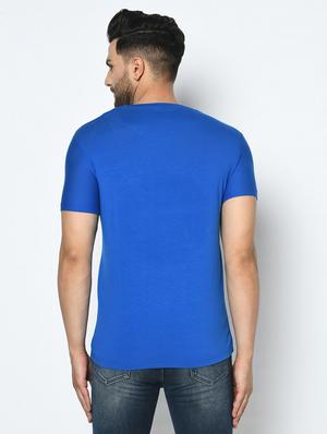 blue printed t-shirt - 17760003 - Standard Image - 3