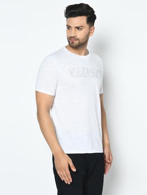 white printed t-shirt - 17760044 - Standard Image - 2