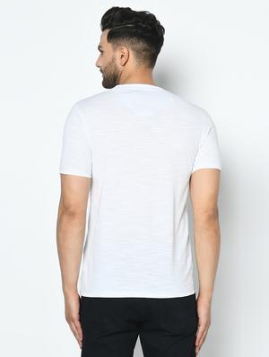 white printed t-shirt - 17760044 - Standard Image - 3