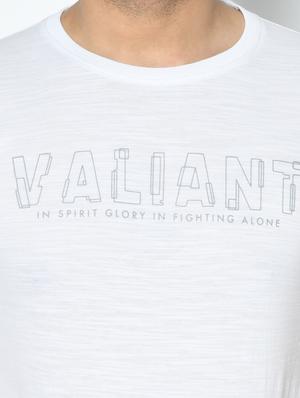 white printed t-shirt - 17760044 - Standard Image - 5