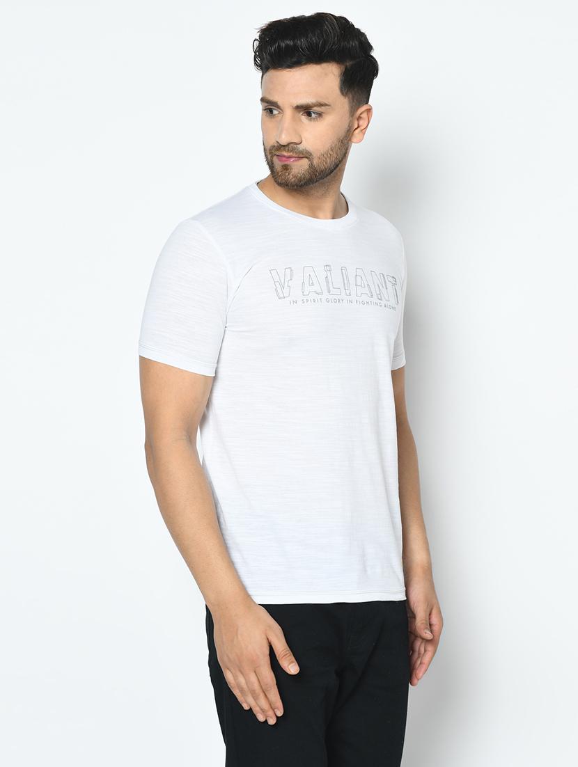 white printed t-shirt - 17760044 - Zoom Image - 2