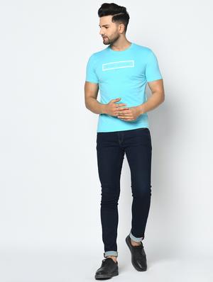 blue printed t-shirt - 17760070 - Standard Image - 4