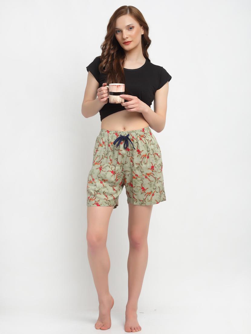 drawstring waist striped short - 17760091 - Zoom Image - 4