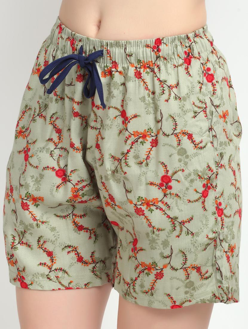 drawstring waist striped short - 17760091 - Zoom Image - 5