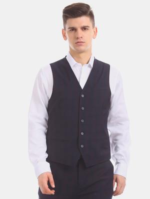 purple solid 3 piece suit - 17760834 - Standard Image - 3