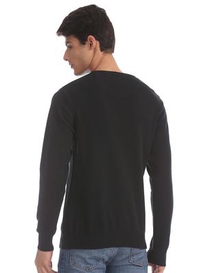 black self design pullover - 17761317 - Standard Image - 3