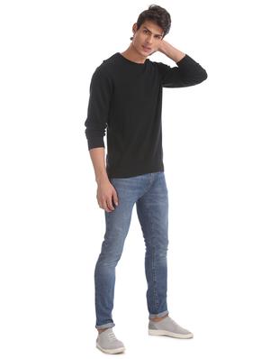 black self design pullover - 17761317 - Standard Image - 4