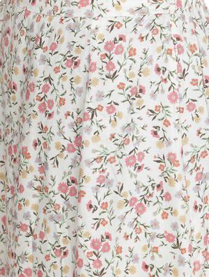 floral print a-line skirt - 17762082 - Standard Image - 5