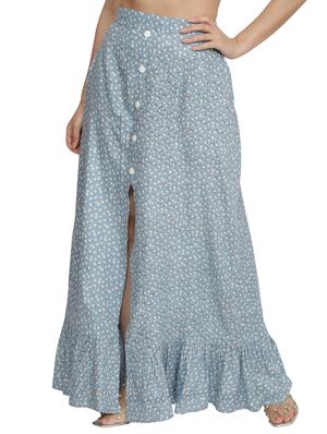 floral a-line skirt - 17762083 - Standard Image - 2